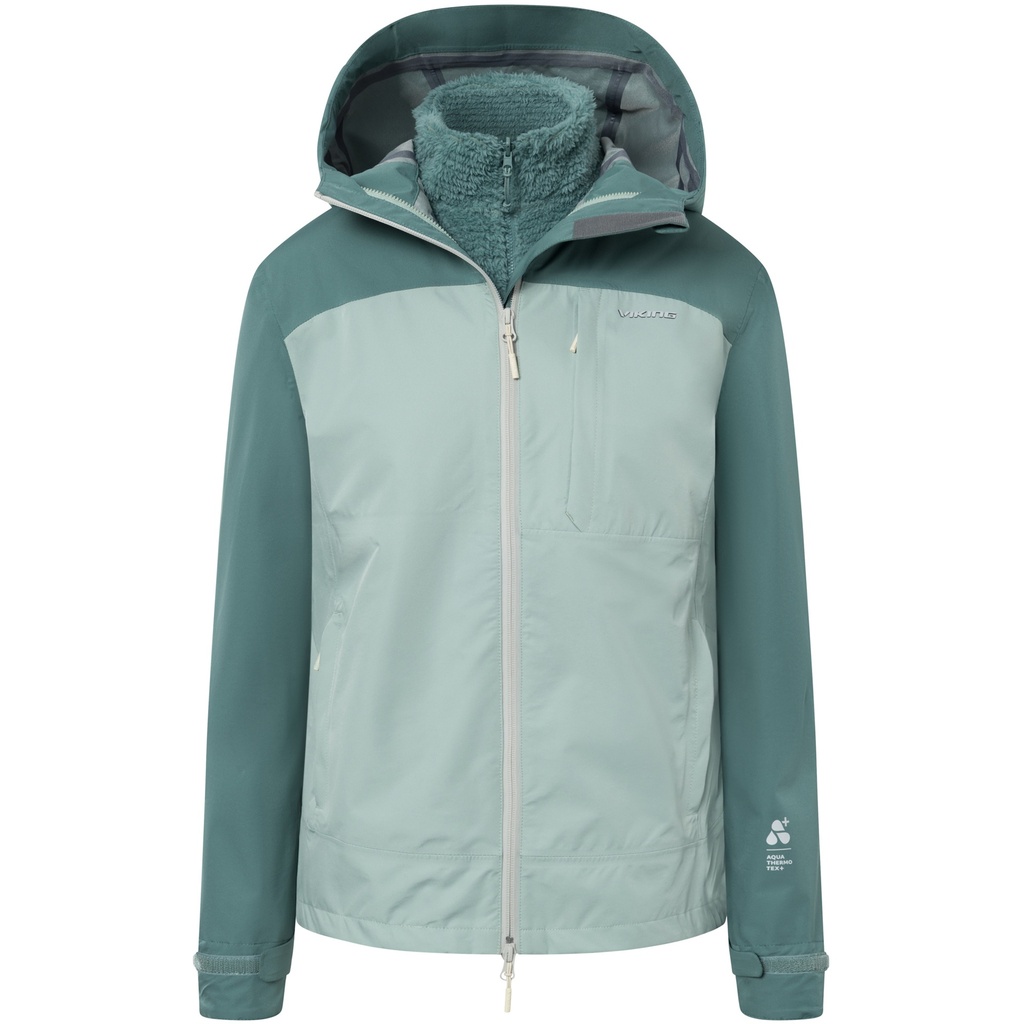 bunda Viking Ravelo 3 in 1 Lady green