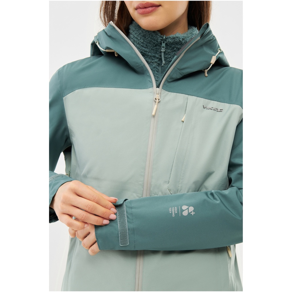 bunda Viking Ravelo 3 in 1 Lady green