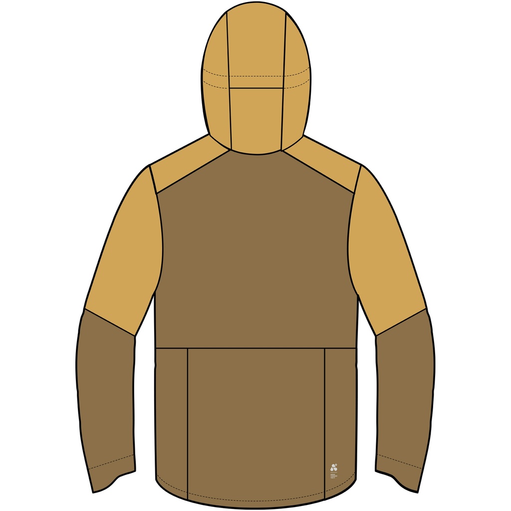 pánska bunda Viking Numani Man brown/yellow