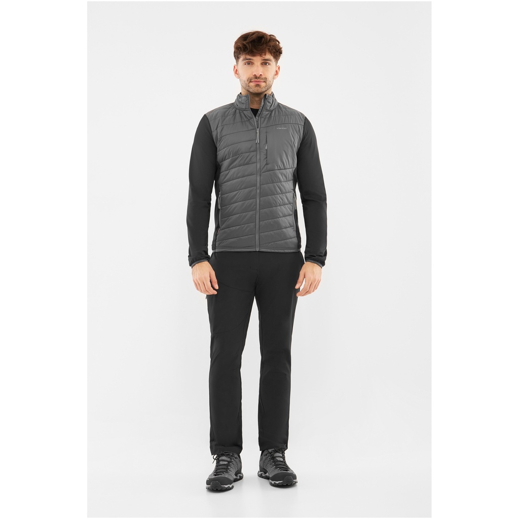 pánska bunda Zemu Man black/grey