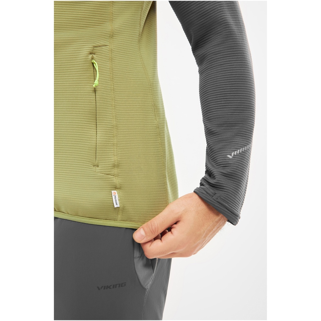 pánska mikina Viking Birger Man olive/grey