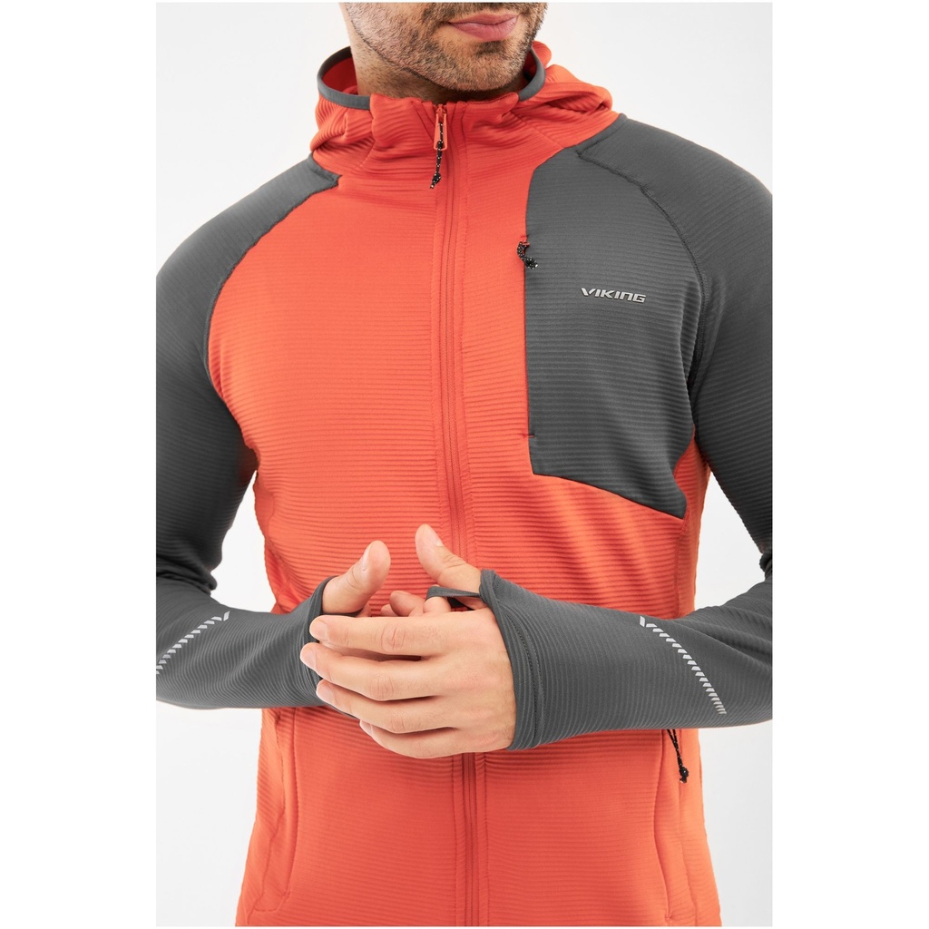 pánska mikina Viking Birger Hoodie Man orange