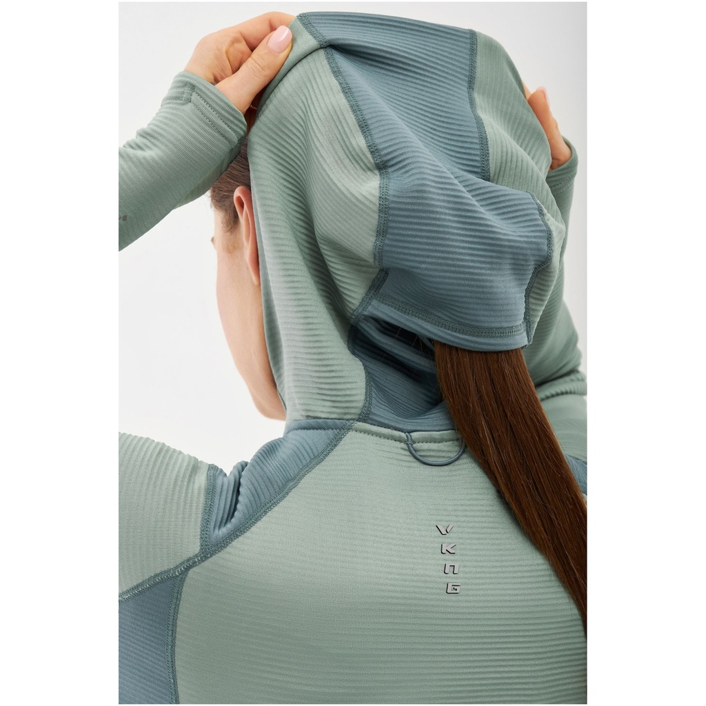 dámska mikina Viking Birger Hoodie Lady green