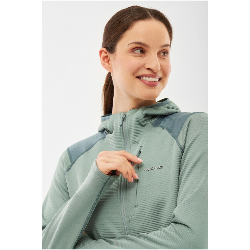 dámska mikina Viking Birger Hoodie Lady green