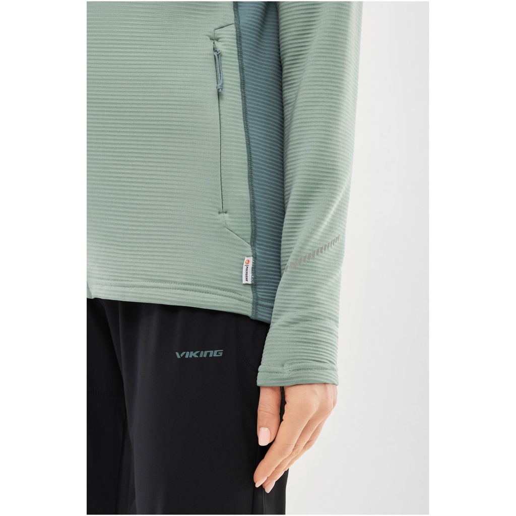 dámska mikina Viking Birger Hoodie Lady green