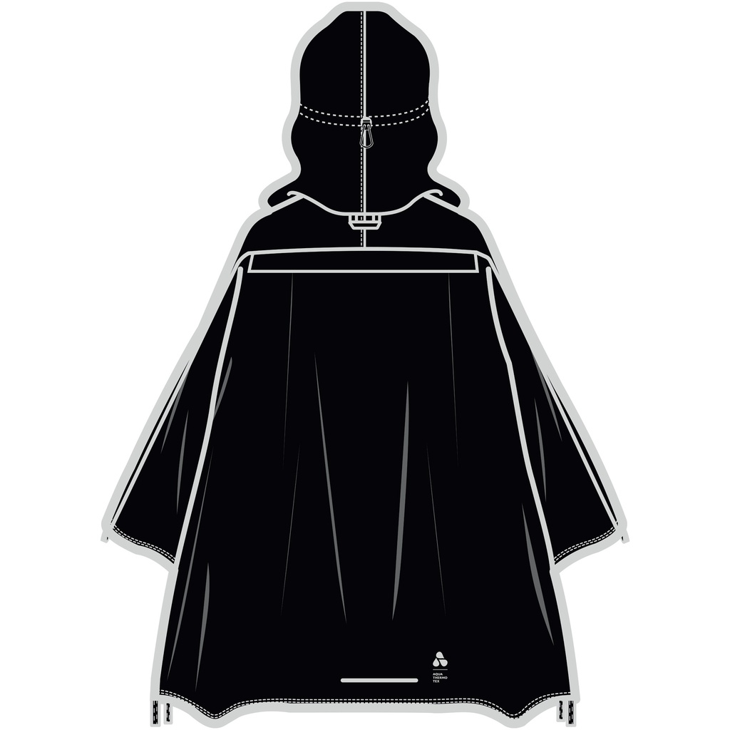 pončo Viking Vesper Backpack black