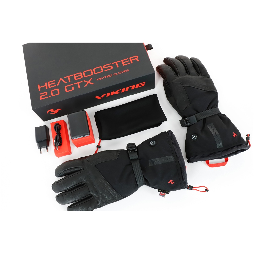 pánske rukavice Viking Heatbooster 2.0 GTX black