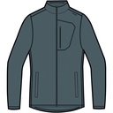 men's sweatshirt Viking Admont Full Zip light gray