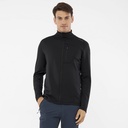 pánska mikina Viking Admont Full Zip black