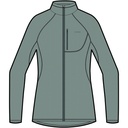  women's sweatshirt Viking Admont Full Zip green