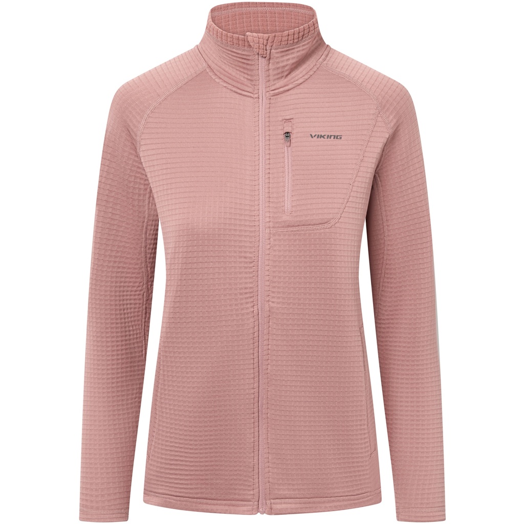 dámska mikina Viking Admont Full Zip pink
