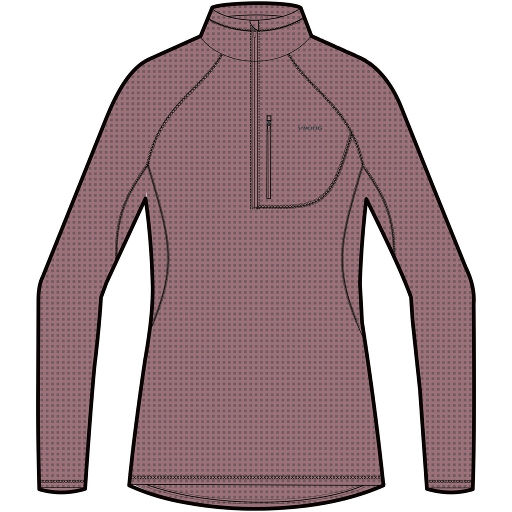 women's sweatshirt viking Admont Lady pink