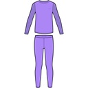 termoprádlo Viking Tula Kids Set purple