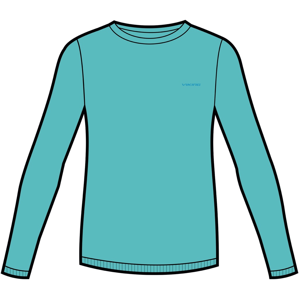 termoprádlo Viking Flam Kids Longsleeve light blue