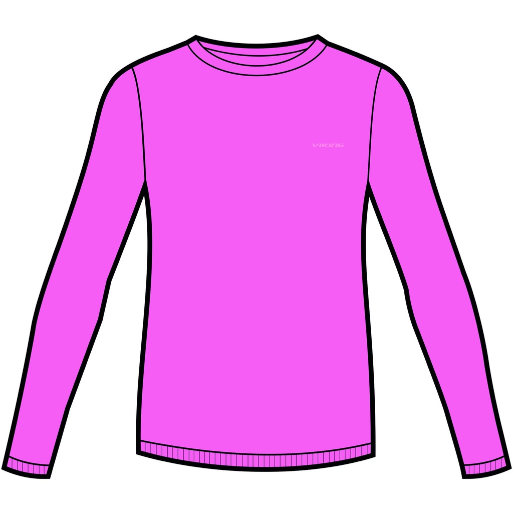 termoprádlo Viking Flam Kids Longsleeve pink