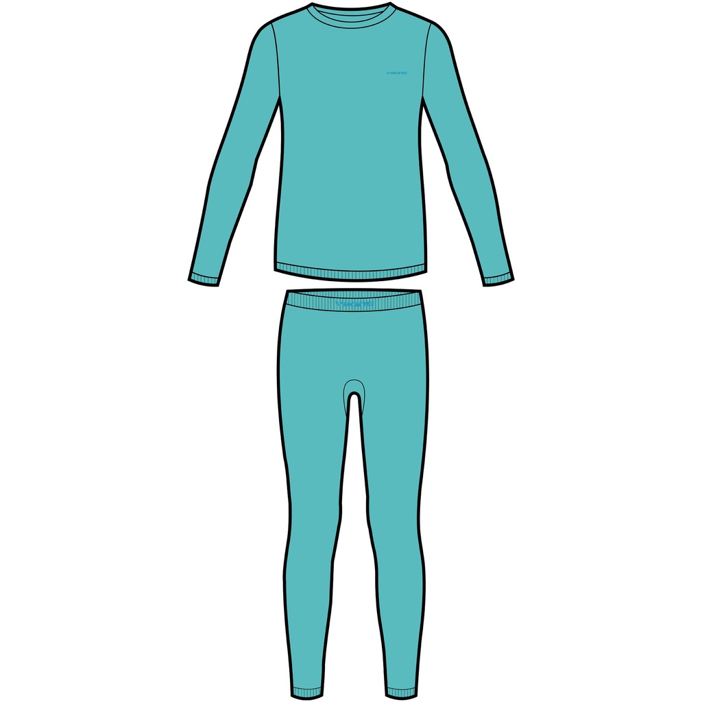 Funktionsunterwäsche Viking Flam Kids Set  light blue