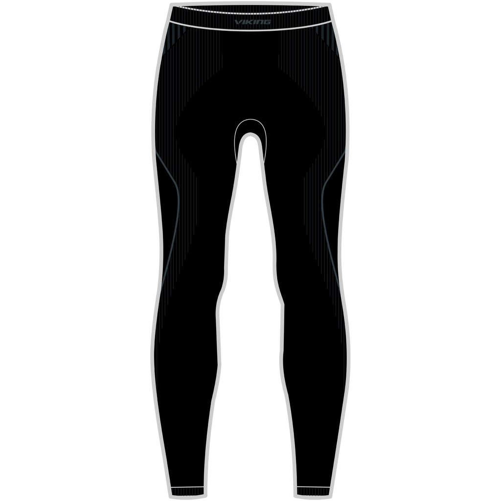 pánske termoprádlo Viking Eiger 2.0 nohavice black/grey