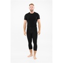 pánske termoprádlo Viking Eiger 2.0 3/4 nohavice black/grey