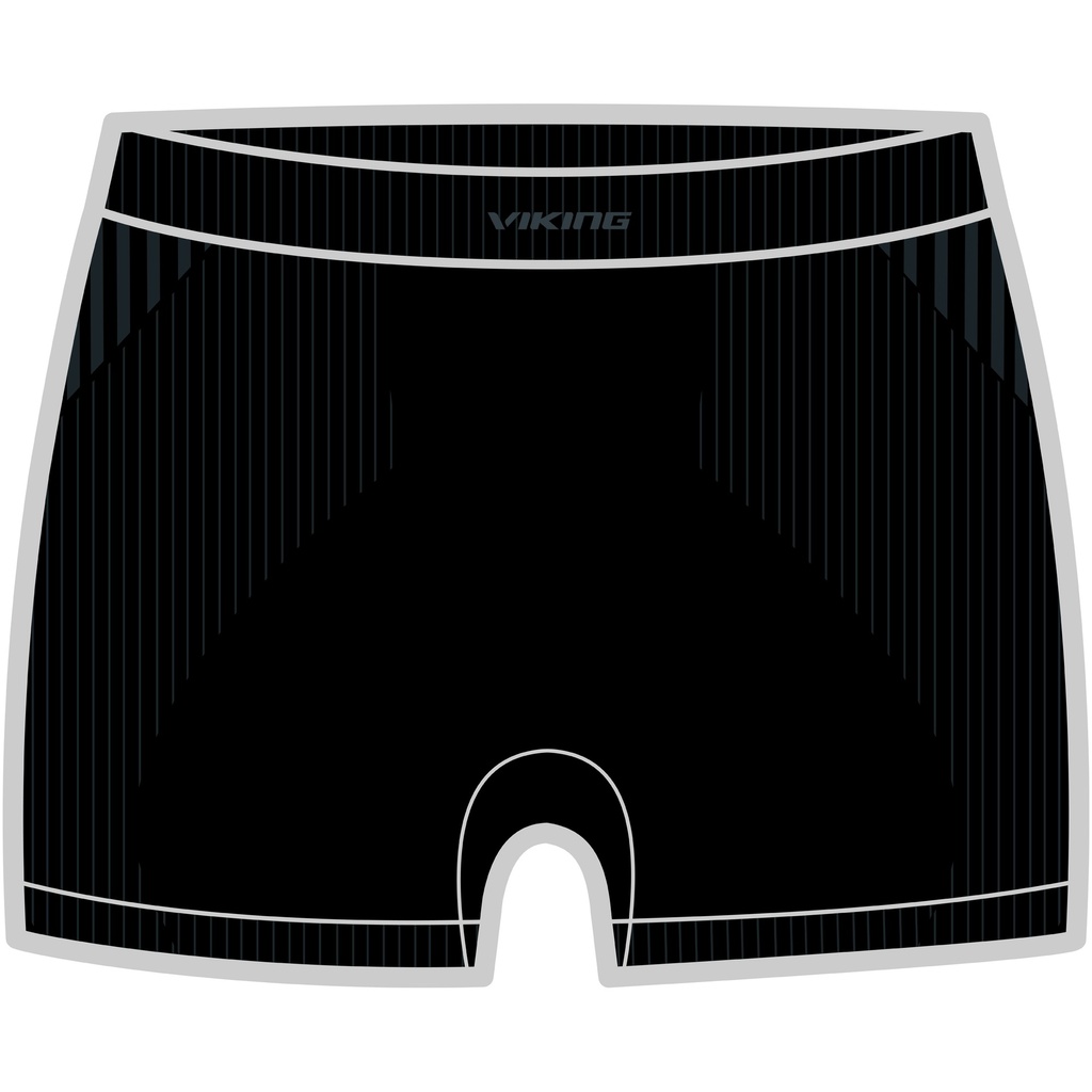 termoprádlo Viking Eiger 2.0 Boxer Shorts black/grey