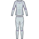 termoprádlo Viking Gaja Set grey