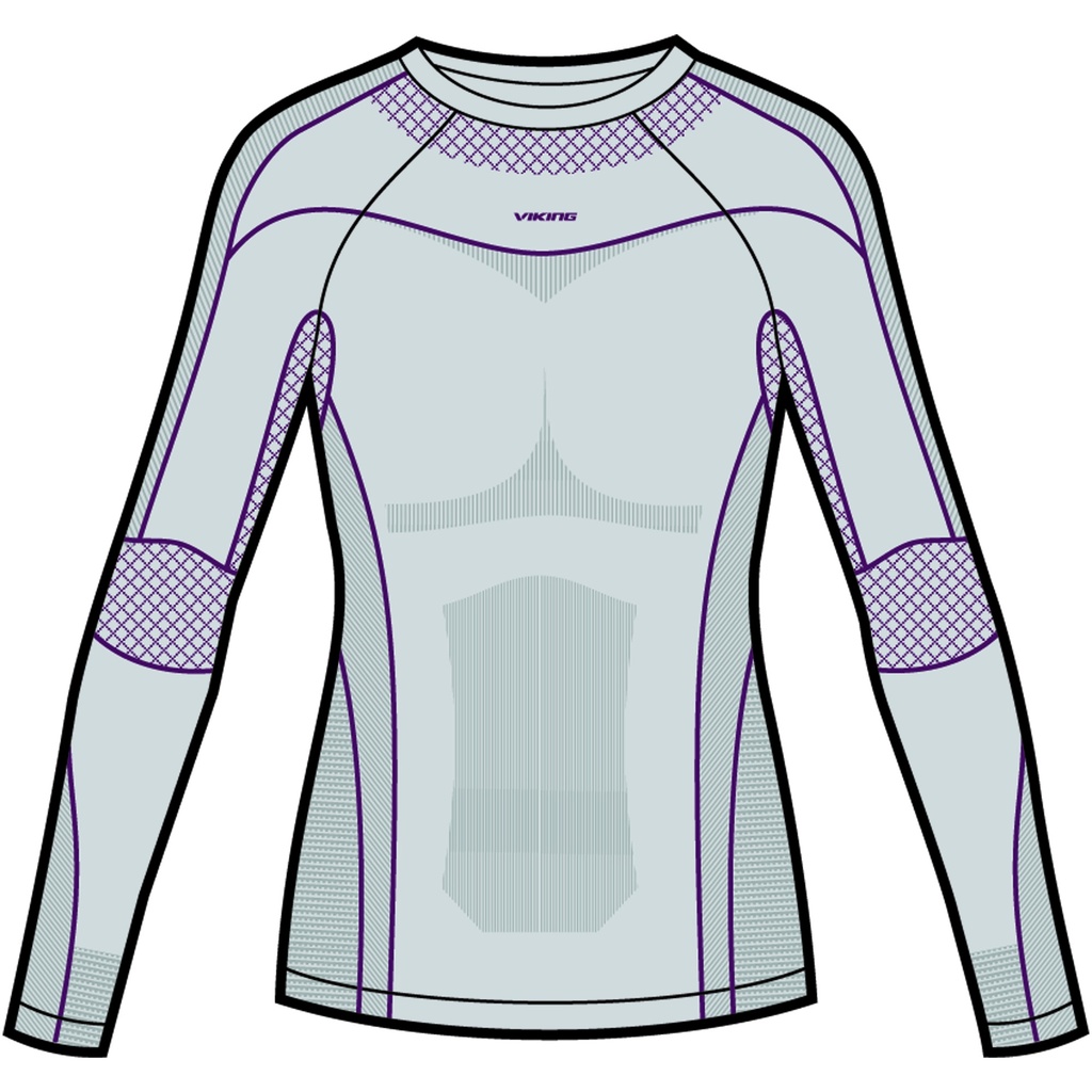 termoprádlo Viking Gaja Longsleeve grey