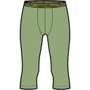 termoprádlo Novena Man 3/4 nohavice olive