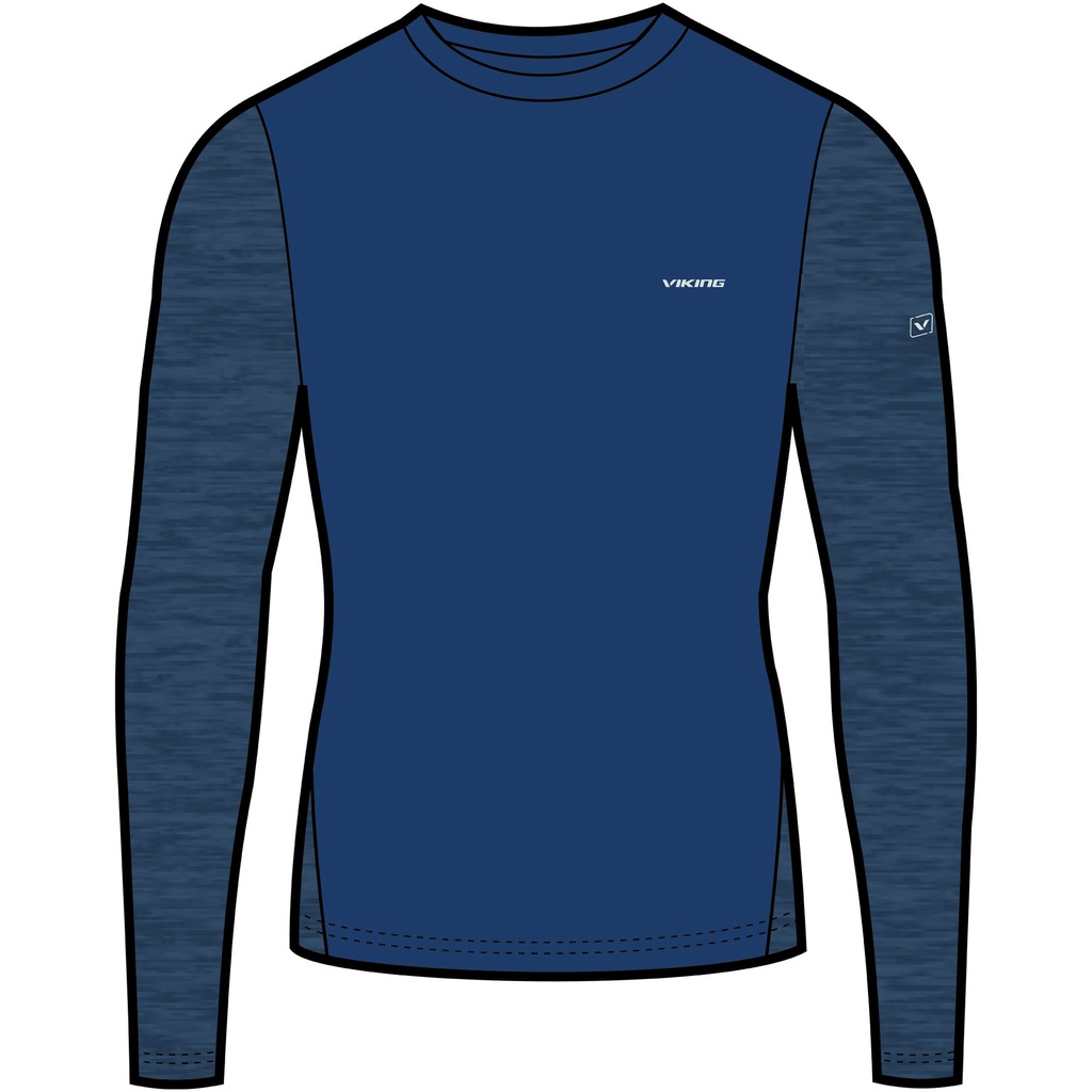 pánske termoprádlo Viking Novena Man Longsleeve navy