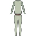 women's thermal underwear Viking Novena Lady Set beige