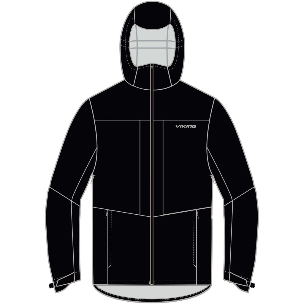 pánska bunda Viking Numani Man black