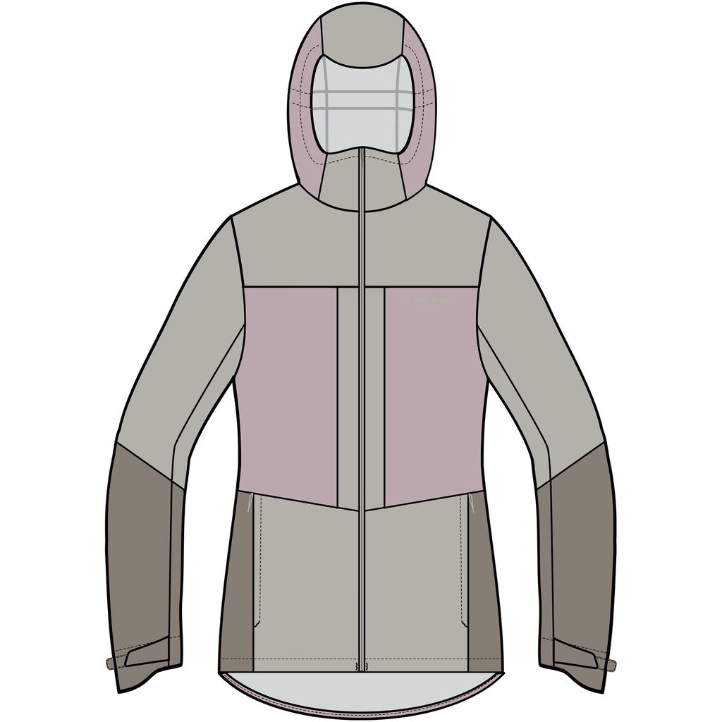 dámská bunda Viking Numani Lady beige/light pink