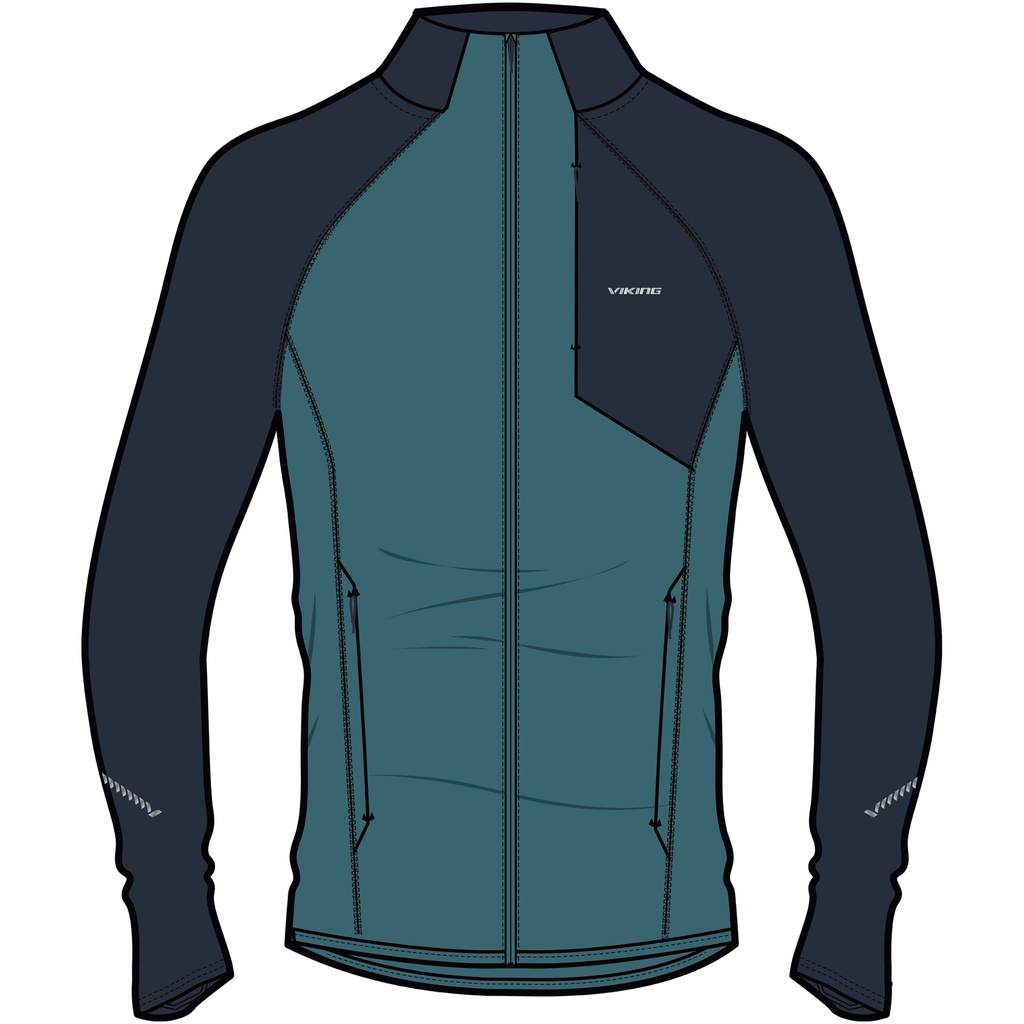 pánska mikina Viking Birger Man blue/navy