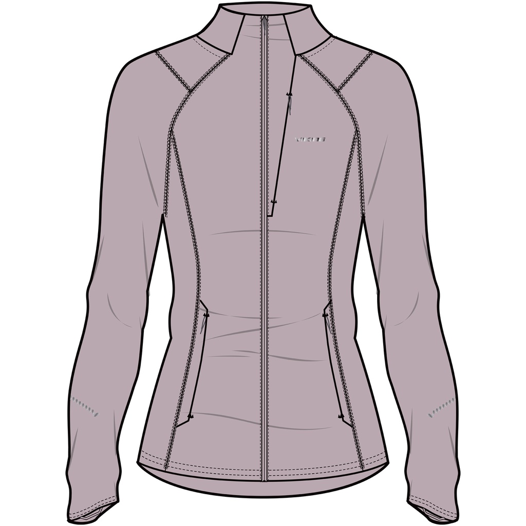 dámska mikina Viking Birger Lady light pink