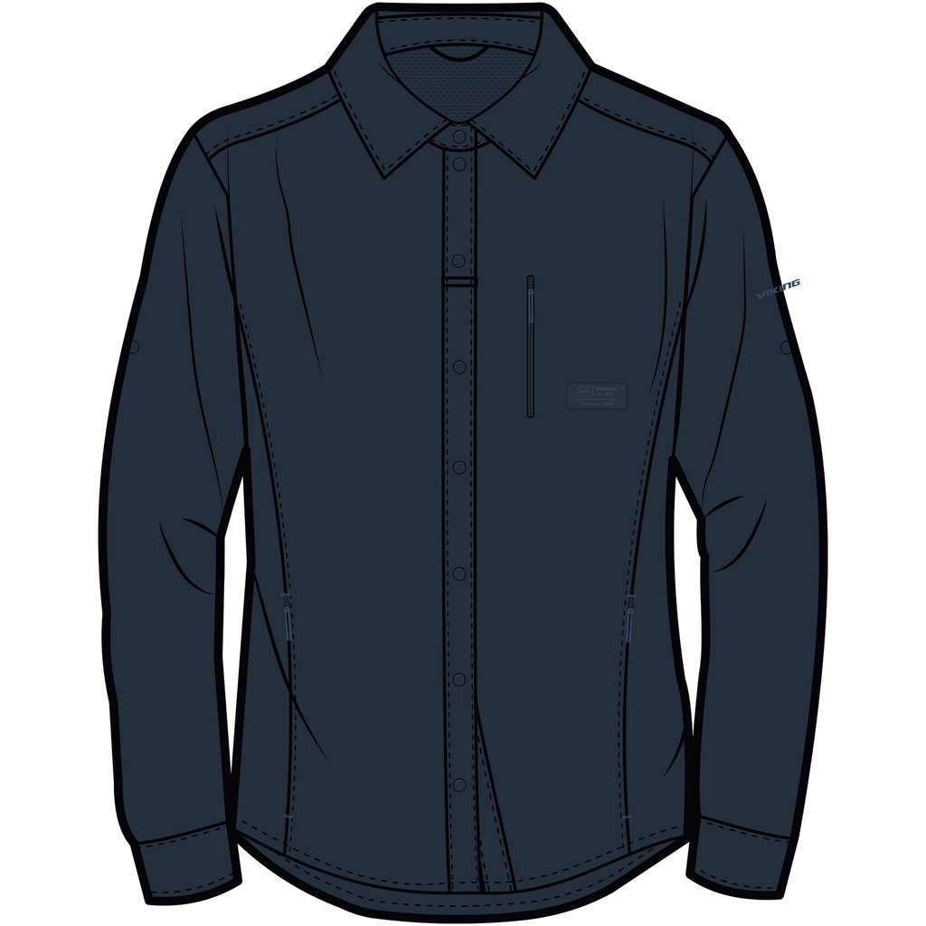 women's shirt Viking Arepi Lady navy