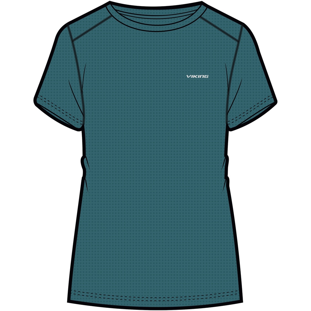 women's t-shirt Viking Tover Lady blue