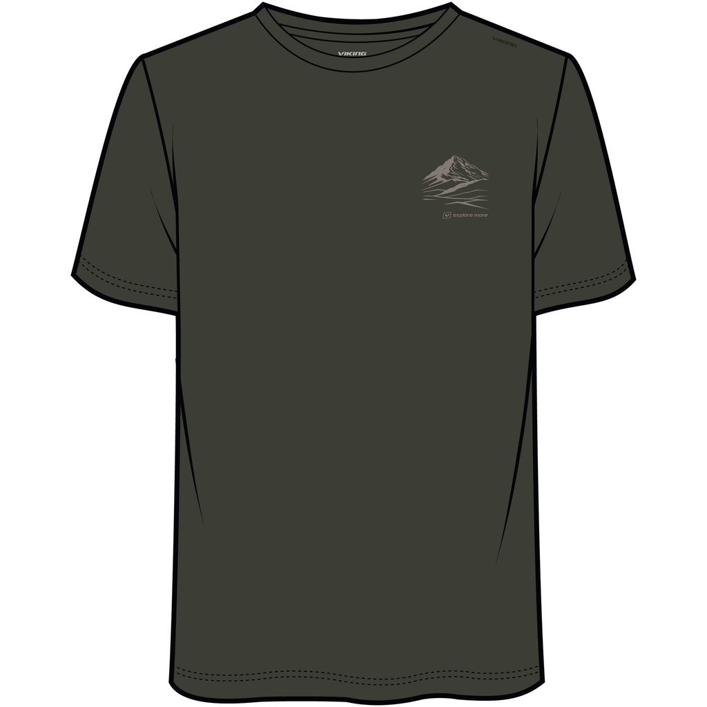 pánské tričko Viking Lenta Bamboo Light Man olive