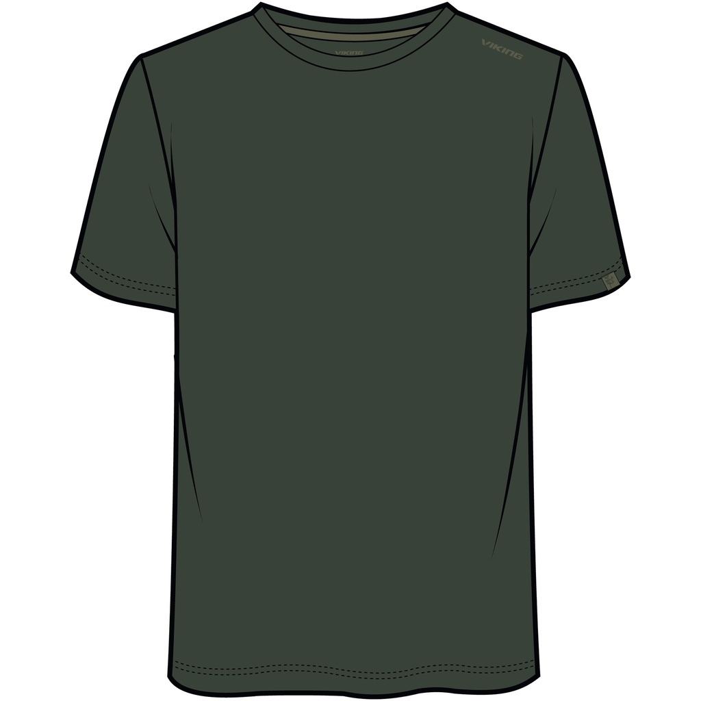 pánske tričko Viking Lenta Bamboo Light Man dark green