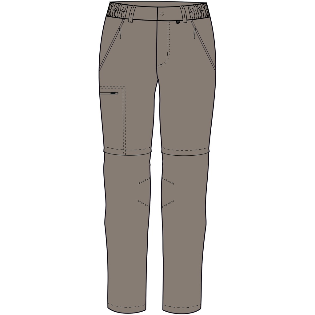 pánské kalhoty Viking Rocklyn 2 in 1 Man beige