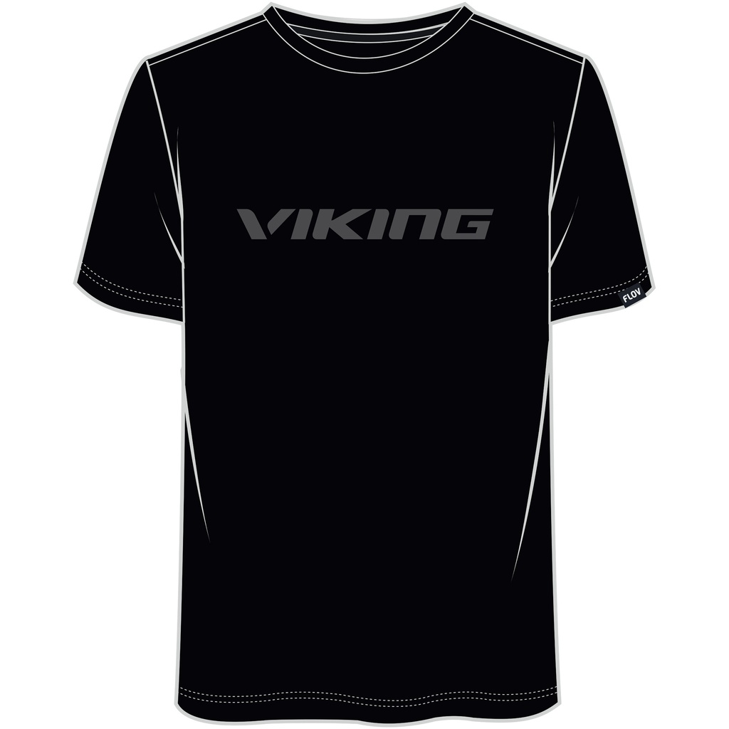 men's t-shirt Viking Team Wear Man black