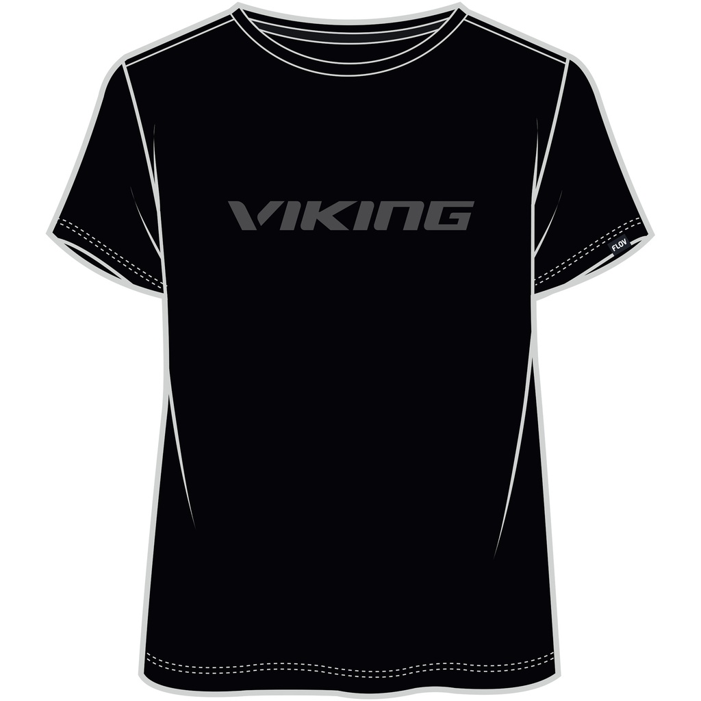 dámske tričko Viking Team Wear Lady black