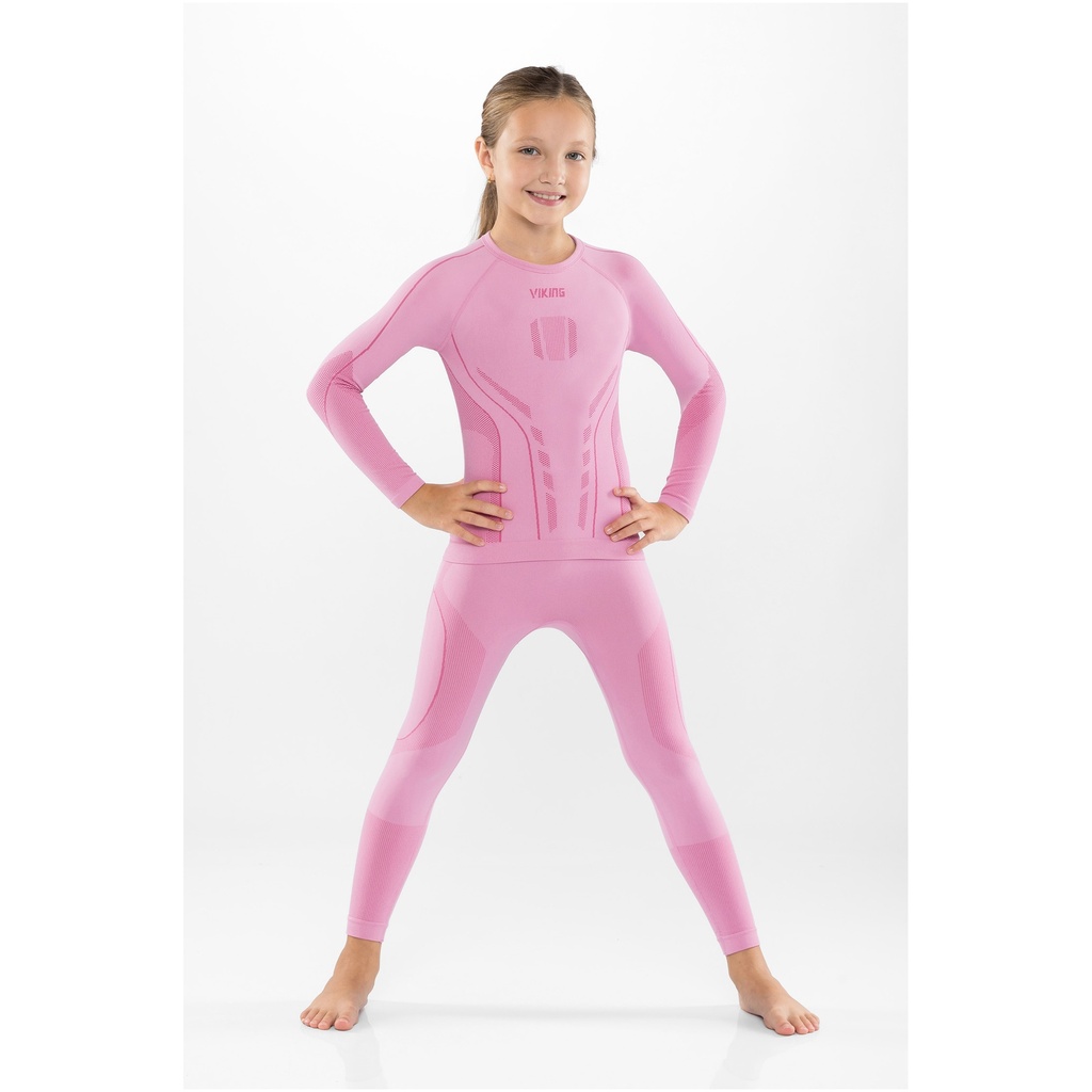 Thermounterwäsche für Kinder Viking Riko 2.0 pink