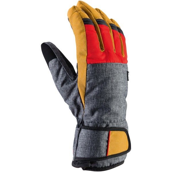 gloves viking Trevali grey/brown/red
