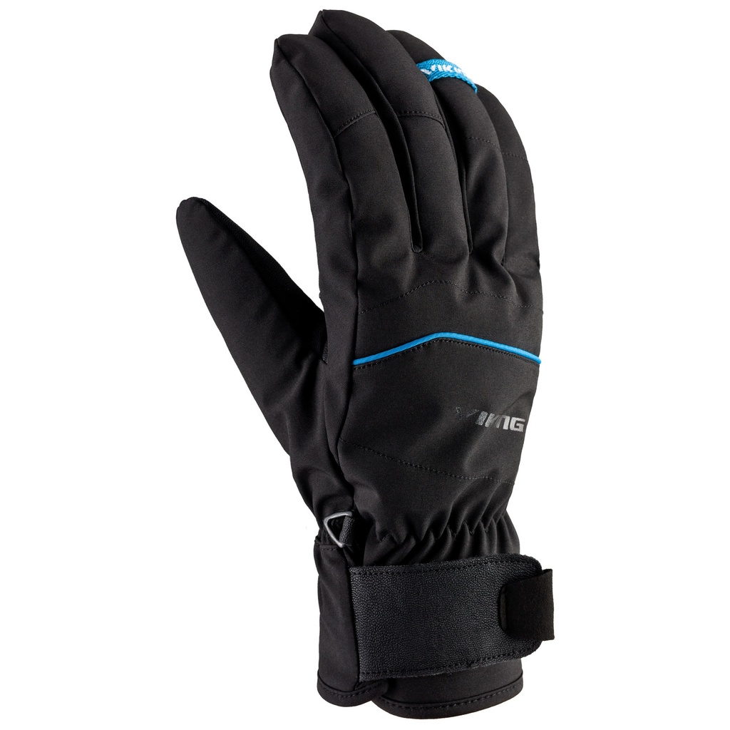 gloves viking Solven black blue