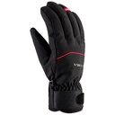 gloves Viking Solven black red