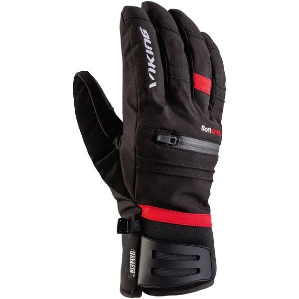 gloves Viking Kuruk black red