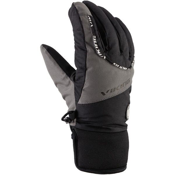 detské rukavice Viking Fin Ski Kids grey