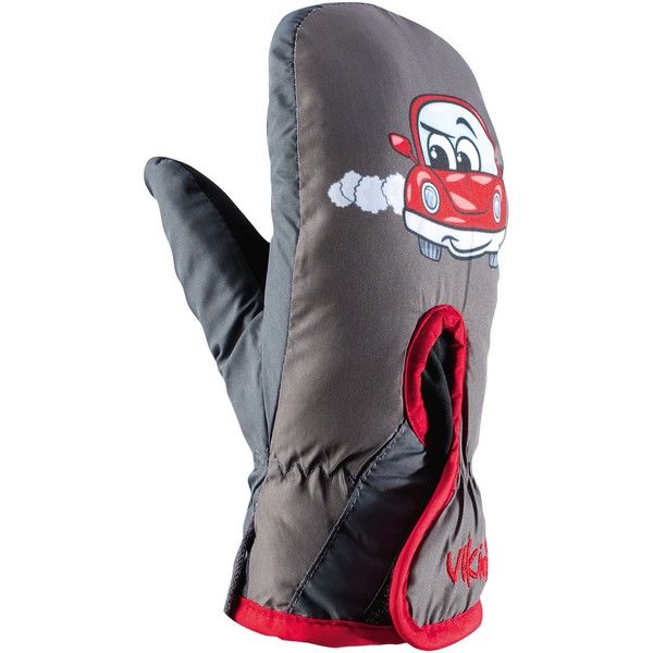 dětské rukavice Viking Kiddo grey red