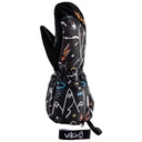 detské rukavice Viking Snoppy black