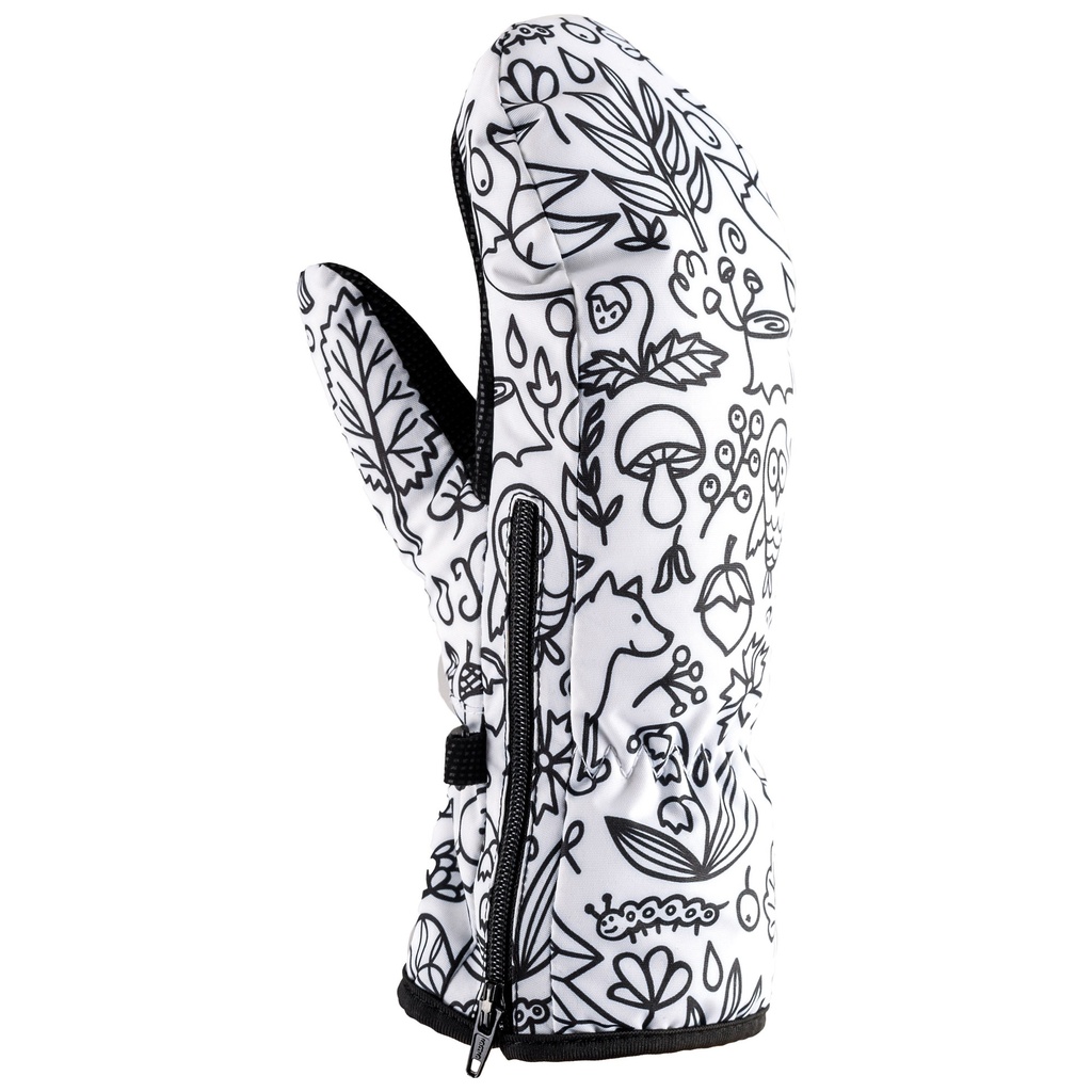 detské rukavice viking Motiv white forest