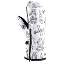 children's gloves Viking Motiv white car