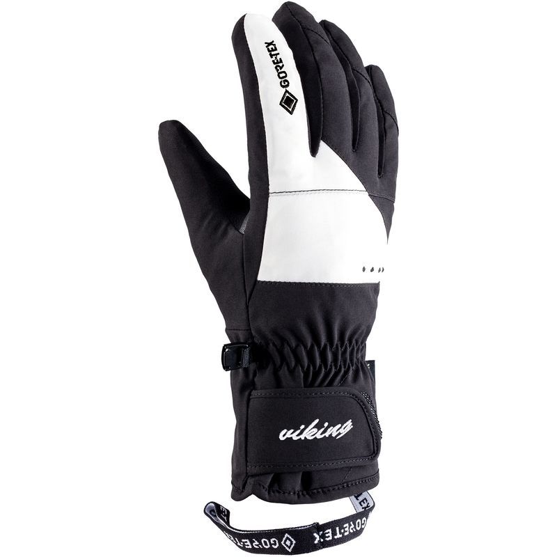 gloves viking Sherpa GTX black white